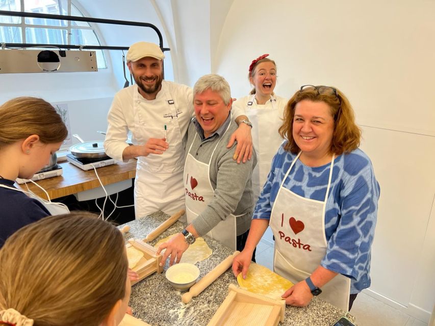 Rome: Pasta Making Class with Wine, Limoncello, and Dessert - The Communal Table Meal: Eat What You Made