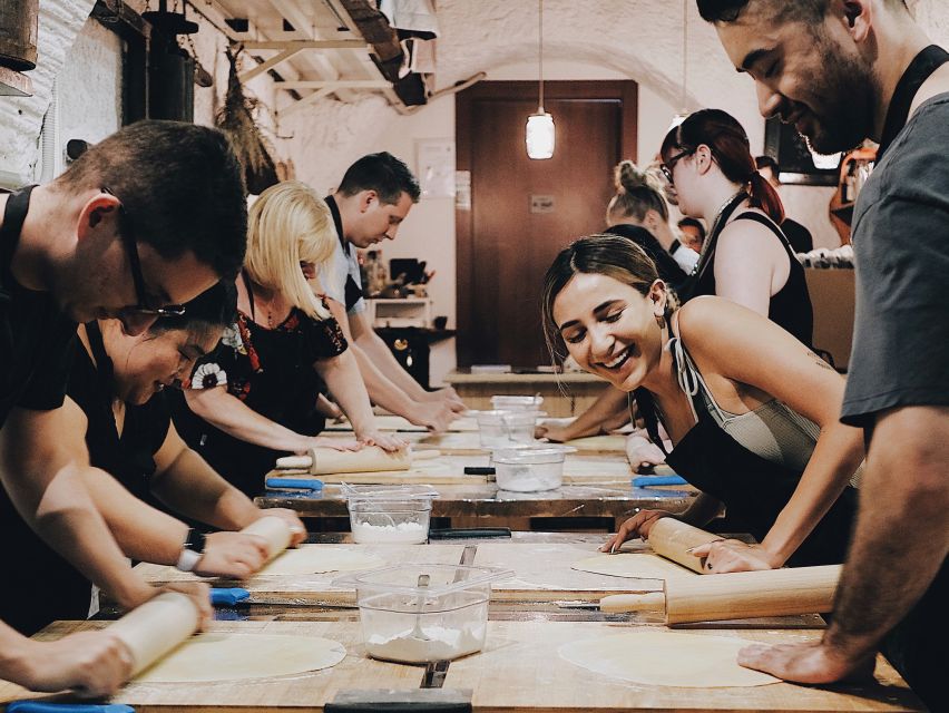 Rome: Pasta Making with Wine Tasting and Dinner in Frascati - What You’ll Eat in the Cellar: Portions, Lunch or Dinner, and Coffee