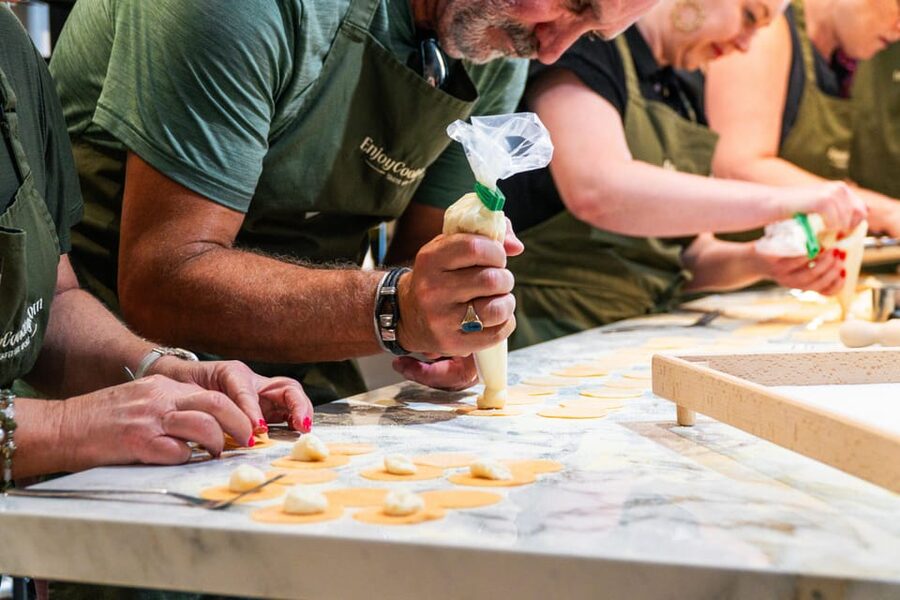 Rome: Pasta, Ravioli & Tiramisu Cooking Class by Colosseum - Tiramisu, built layer by layer the right way