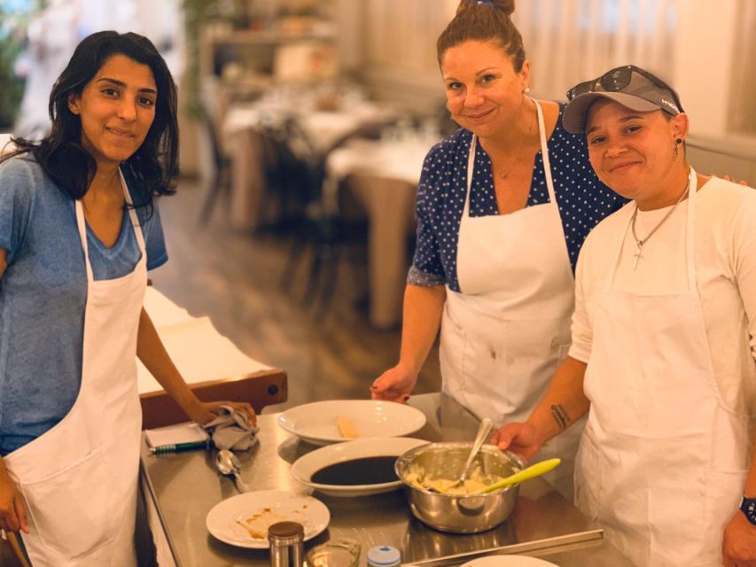 Rome: Pasta & Tiramisu Class with Free Flowing Fine Wine - The 3-course meal payoff, eating what you just made