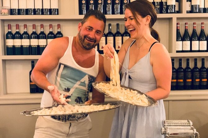 Rome Pasta & Tiramisu Making Class with Fine Wine - Cooking Rome style pasta: fettuccine and ravioli with real guidance