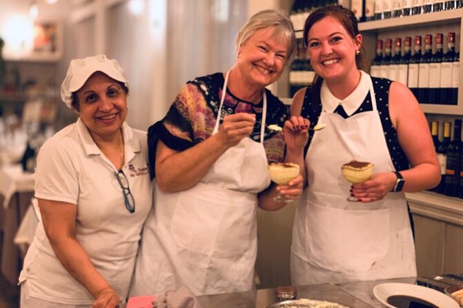 Rome Pasta & Tiramisu Making Class with Fine Wine - What you eat, and why you leave full