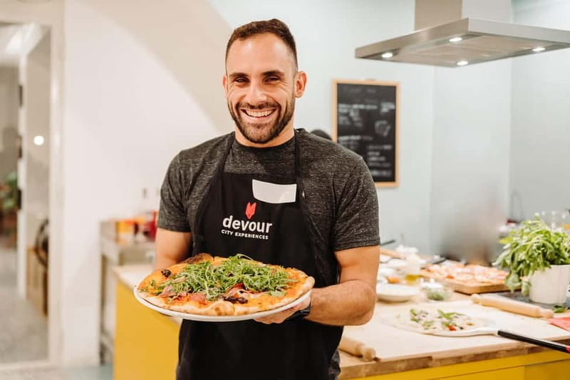 Rome: Pizza Making Class with Gelato & Drinks Included - Where You Meet in Piazza di San Giovanni della Malva