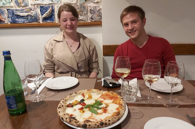 Rome: Pizza & Tiramisu Class with Free Flowing Fine Wine - Putting on the apron, then making Roman dough from scratch