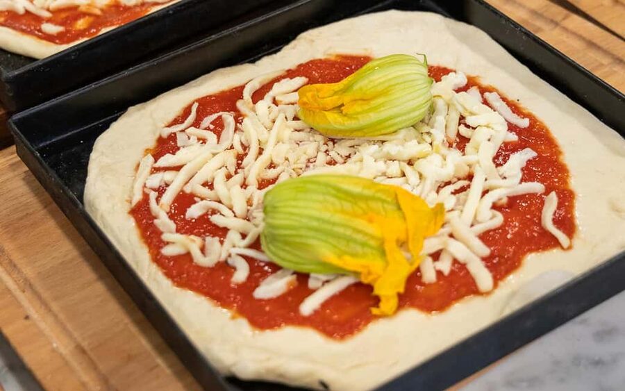 Rome: Pizza & Tiramisu Making Class with Wine & Limoncello - Pizza Making: Knead, Stretch, Top, Bake