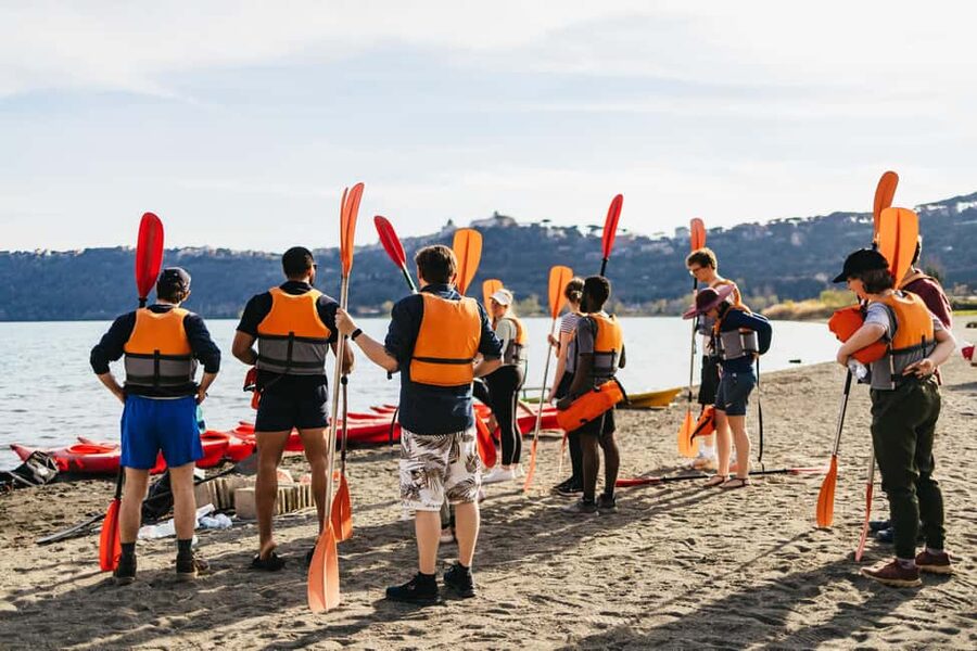Rome: Popes' Lake, Kayak Tour with Swimming & Roman Pizza - Price and Value for a Rome Area Lake Adventure