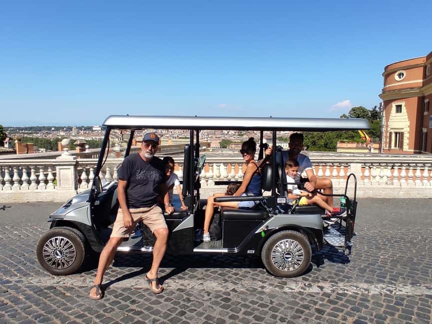 Rome: Private City Sightseeing Tour by Golf Cart - Key Things to Know Before You Go