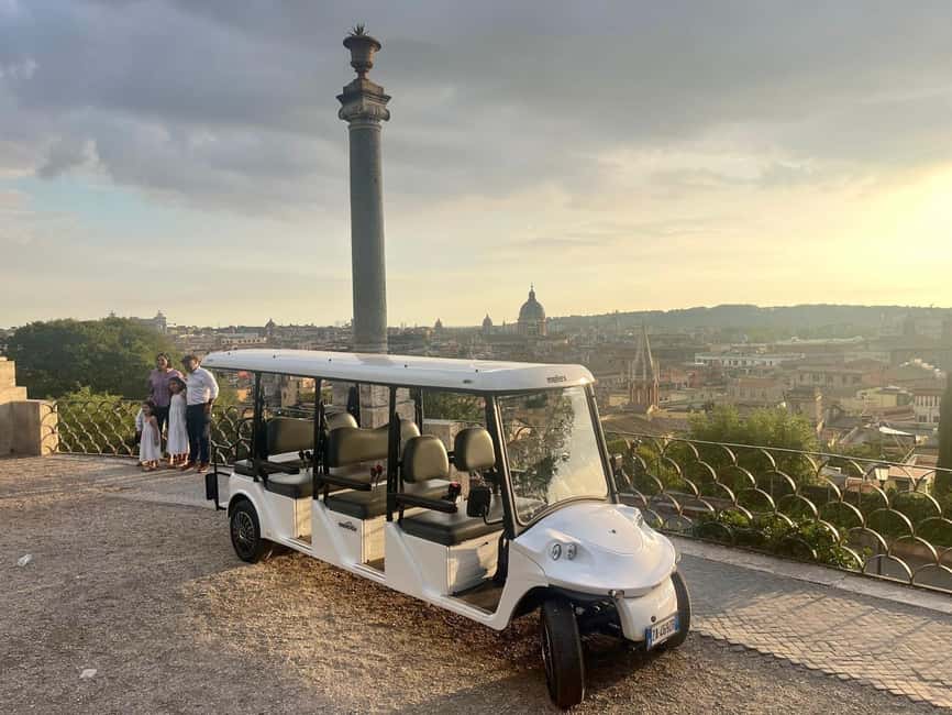 Rome: Private City Sightseeing Tour by Golf Cart - Circus Maximus Photo Stop: Big Roman Scale Without the Stair Climb