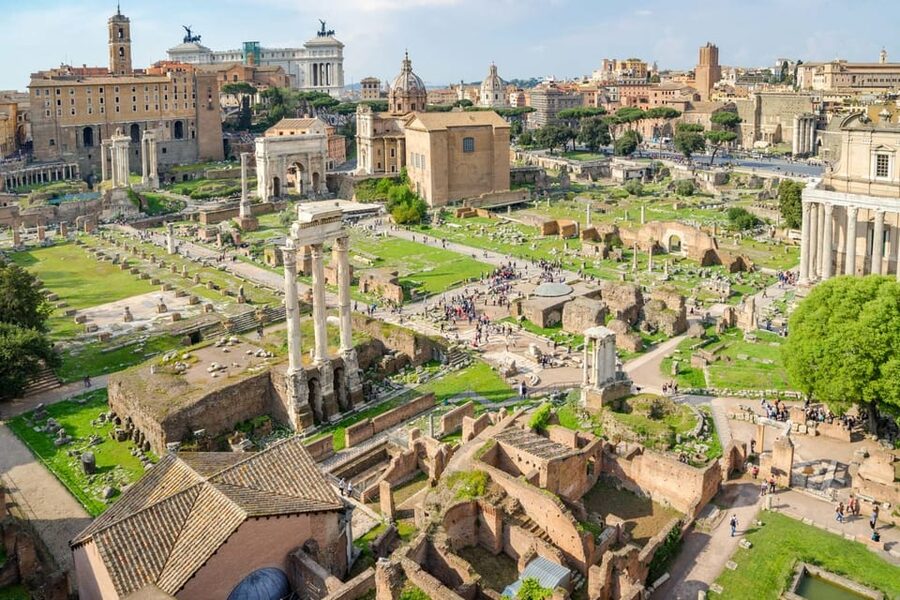 Rome: Private Colosseum Experience and Ancient Ruins Tour - Roman Forum: the power center, in the time you have