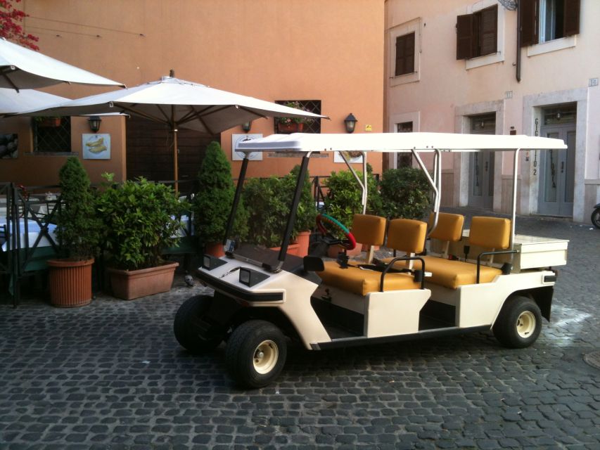 Rome: Private Customizable 3-Hour Golf Cart City Tour - Key things that make this tour work so well