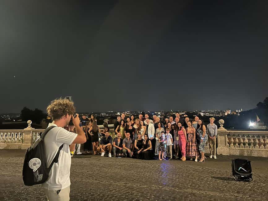 Rome: Private Golf Cart Night Sightseeing Tour & Aperitivo - Why Rome After Dark Looks Better From a Golf Cart