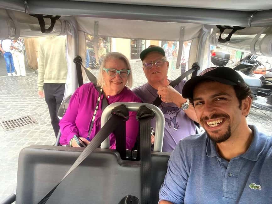 Rome: Private Golf Cart tour with a Local Guide - Key things I’d bet on before you book