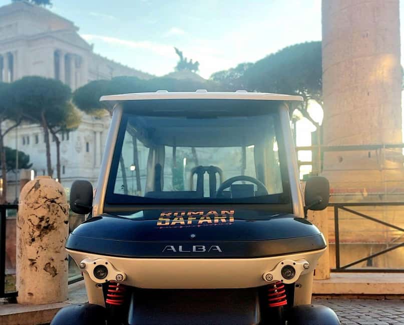 Rome: Private Golf Cart tour with a Local Guide - Roman Forum and Colosseum: the quick hit that gives you a map