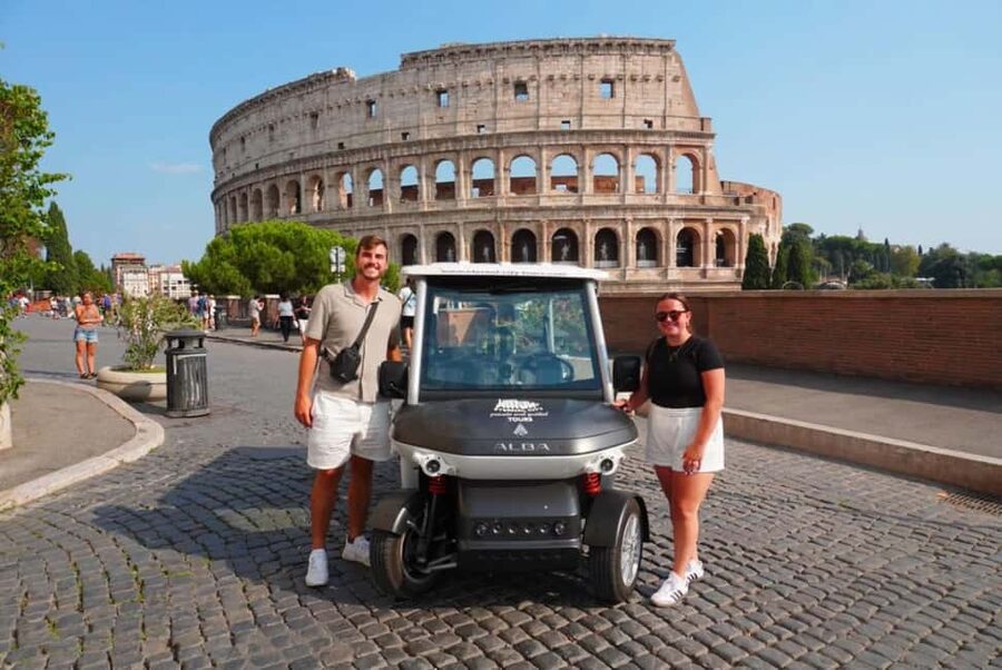 Rome: Private Golf Cart Tour with Artisanal Gelato Tasting - Why a private electric golf cart makes sense in Rome