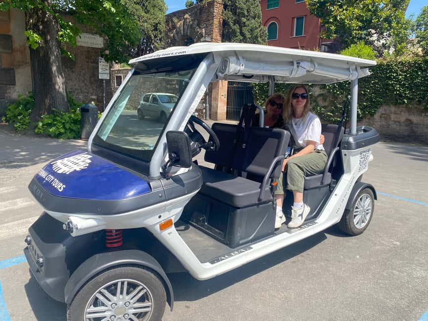 Rome: Private Golf Cart Tour with Artisanal Gelato Tasting - Guides like Ciro, Jacopo, Emanuel, Emilia, and more make it feel personal