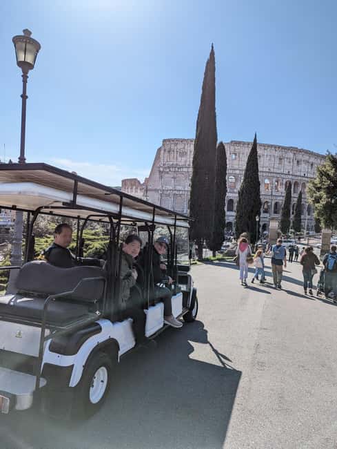 Rome: Private Golf Cart Tour with Hotel Pickup - Key highlights I’d prioritize