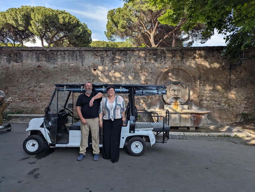 Rome: Private Golf Cart Tour with Hotel Pickup - A 3-hour Rome loop that actually feels doable