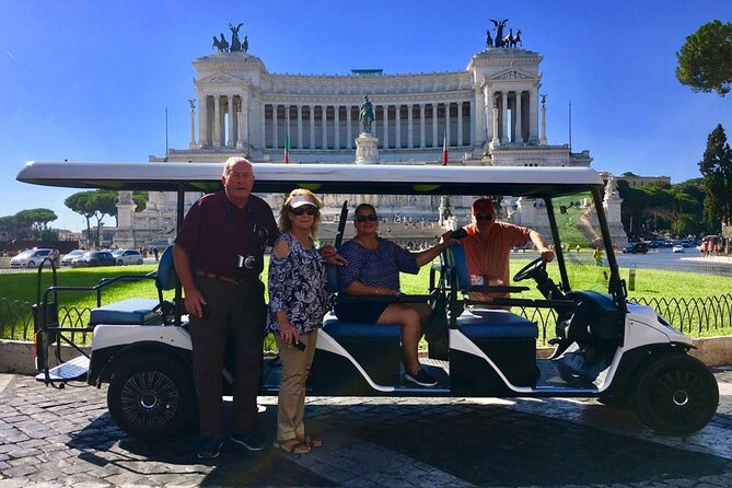 Rome: Private/Group 4 Hours Golf Cart SightseeingTour - Roman Forum and the Teatro di Marcello: A Jump From Marble to Ruins