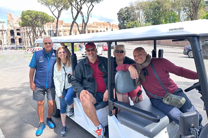 Rome: Private/Group 4 Hours Golf Cart SightseeingTour - Colosseum Arena Views and a High-Level Look at Circus Maximus and Palatine Hill