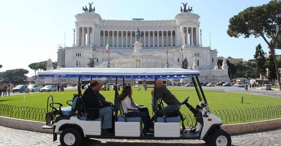 Rome: Private Guided City Highlights Tour by Golf Cart - Why this Rome golf cart tour feels faster than it should