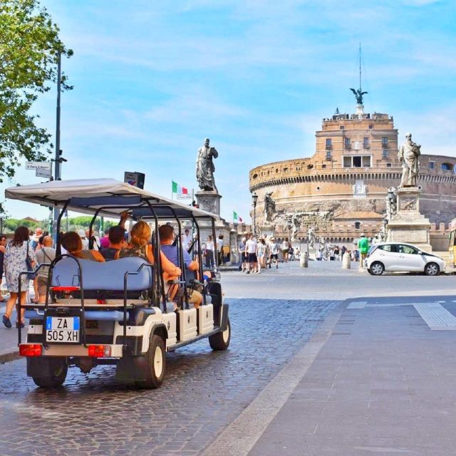 Rome: Private Guided Golf Cart Tour with Gelato or Wine - Combo option: Golf cart plus Vatican Museums, and when to choose it