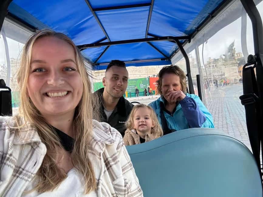 Rome: Private Guided Golf Cart Tour with Gelato or Wine - Aventine Hill, Mouth of Truth, and Saint Mary Major: closing with charm and meaning