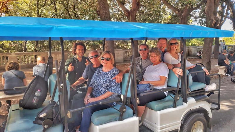Rome: Private Guided Golf Cart Tour with Gelato or Wine - Piazza della Repubblica, the easy meeting point that sets you up