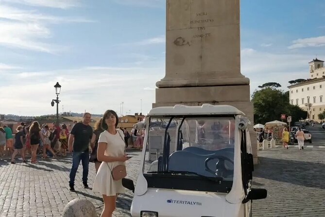 Rome Private Half-Day Tour with Option Golf Cart or Classic eFiat - Key takeaways before you book