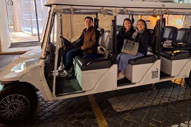 Rome Private Half-Day Tour with Option Golf Cart or Classic eFiat - Trevi Fountain, Spanish Steps area, and the feeling of less walking