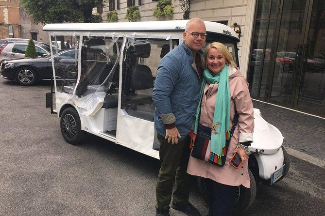 Rome Private Half-Day Tour with Option Golf Cart or Classic eFiat - Coffee and gelato stops: built into the day, paid by you
