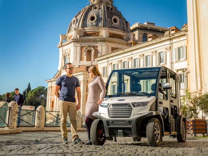 Rome: Private Highlights Tour by Golf Cart - Jewish Ghetto and river views: where Rome feels human