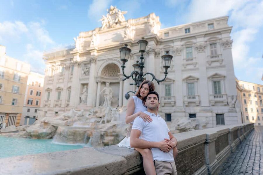 Rome: Private Photoshoot at the Trevi Fountain - Practical expectations so you do not lose time