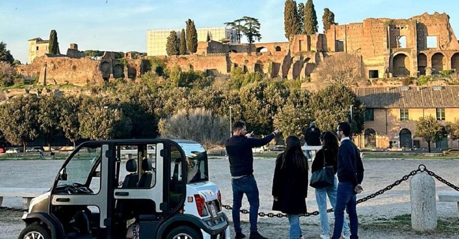 Rome: Private Tour by Golf Cart with Pickup - A private Rome golf cart tour, timed for first-timers