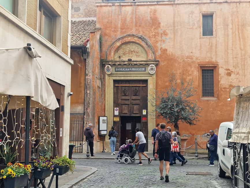 Rome: Relics from the Passion of the Christ Walking Tour - Santa Prassede: 9th-century mosaics and a pillar tied to the scourging