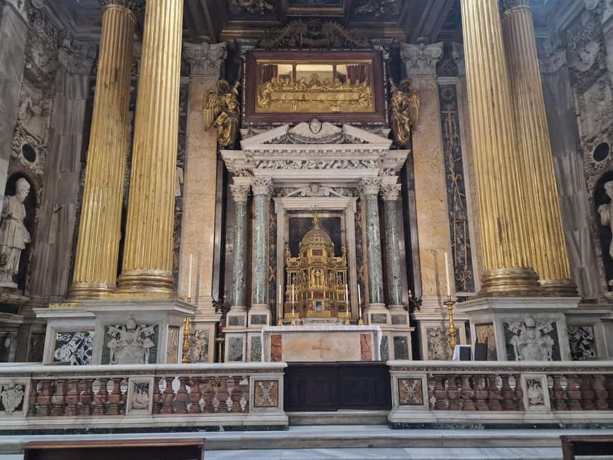 Rome: Relics from the Passion of the Christ Walking Tour - Basilica of the Holy Cross in Jerusalem: fragments tied to Calvary and the Holy Sepulcher
