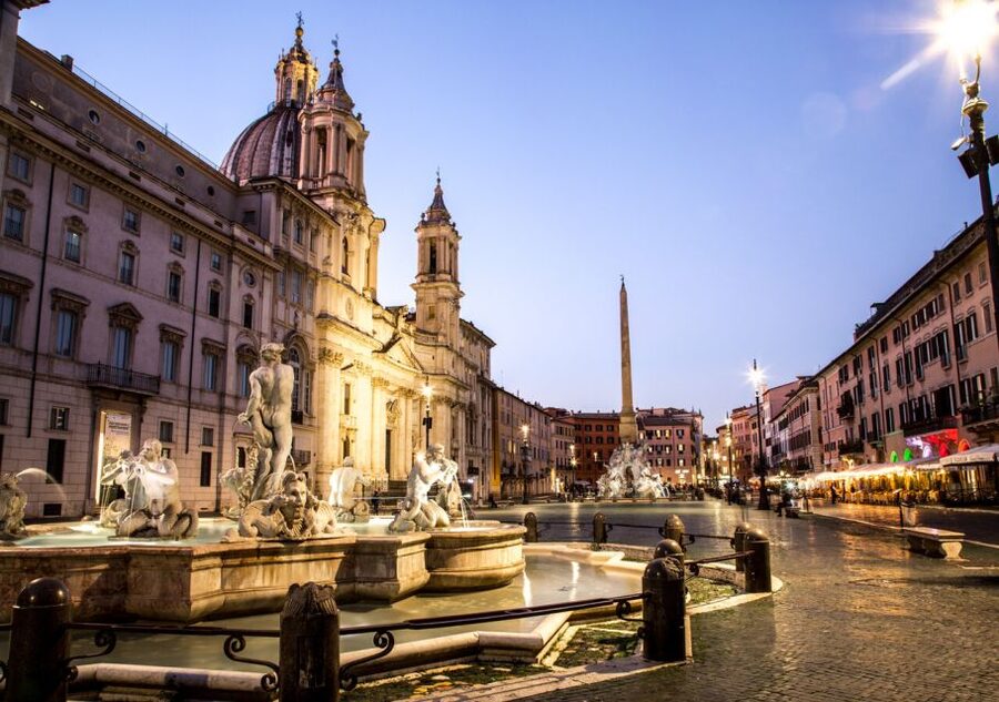 Rome: Rome at Night Evening Historical Walking Tour - The Pantheon at night, built in 125 AD, and why it feels different