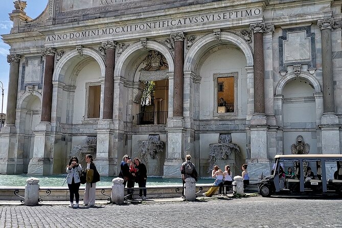 Rome’s Top Highlights by Luxury Golf Cart - Terrazza del Pincio viewpoints and Piazza Navona finish the loop