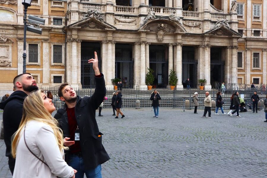 Rome: Santa Maria Maggiore and Panoramic Dome Guided Tour - A holy door moment: why it’s included