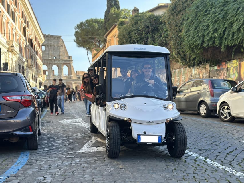 Rome: Sightseeing Tour by Golf Cart - Key highlights to know before you go