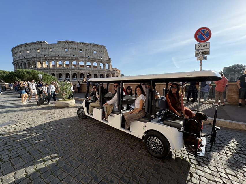 Rome: Sightseeing Tour by Golf Cart - Why a private electric golf cart beats heavy walking in Rome