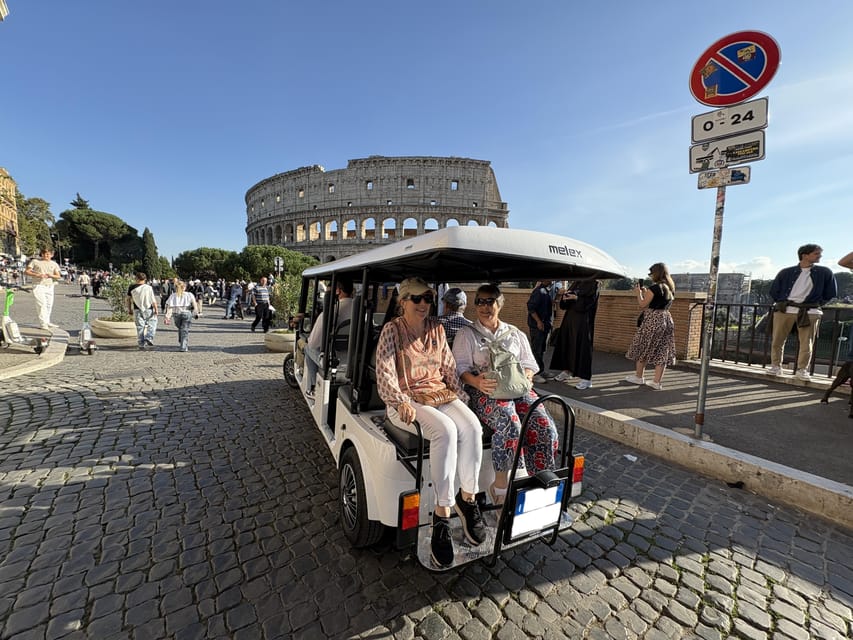 Rome: Sightseeing Tour by Golf Cart - Church of Sant’Ignazio and Palazzo di Montecitorio: baroque Rome without the pressure