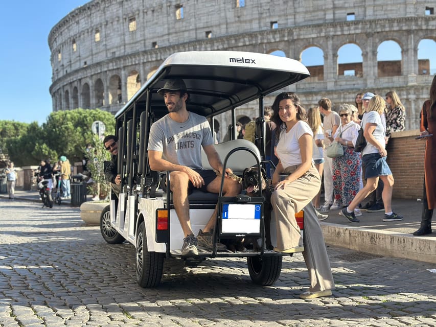 Rome: Sightseeing Tour by Golf Cart - Meeting at Via Urbana 167, and how to start smoothly