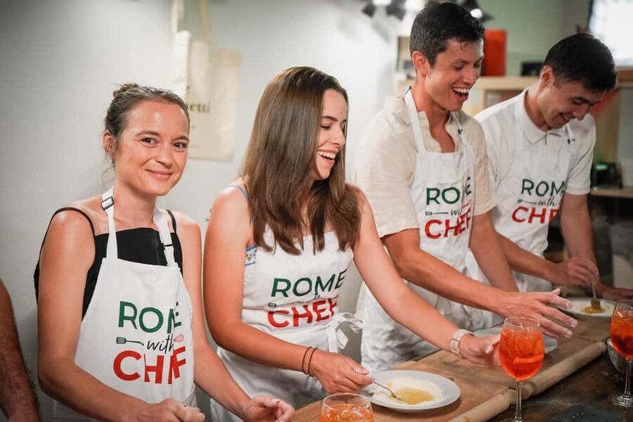 Rome: Spritz & Spaghetti Cooking Class - Inside the Roman kitchen: what you do, not just what you watch
