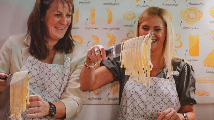Rome: Spritz & Spaghetti Cooking Class - Who you’ll be cooking with, and how big the class really feels
