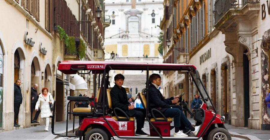Rome: Squares and Fountains Golf Cart Tour - Trevi Fountain and Piazza Venezia: the icons, plus context