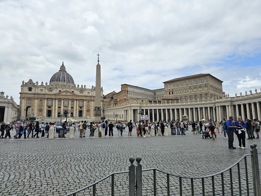 Rome: St. Peter's Basilica, Dome, and Vatican Grottoes Tour - Inside St. Peter’s Basilica: marbles, gold ceilings, and the big masterpieces