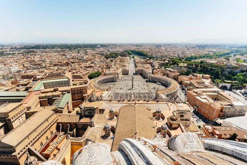 Rome: St. Peter's Basilica, Papal Tombs, and Dome Climb Tour - The Dome climb: elevator access, then the real view