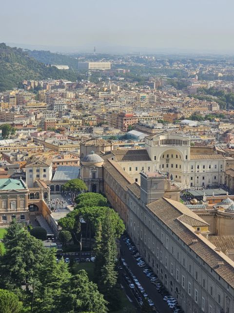 Rome: St. Peter's Basilica & Papal Tombs Tour with Dome - Dome climb: close-up mosaics and the Rome-wide view