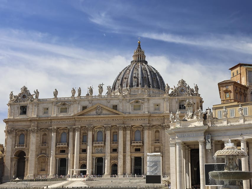 Rome: St. Peter’s Basilica, Tombs Tour & Optional Dome Climb - Entering St. Peter’s Basilica: Michelangelo, Bernini, and the art you came for