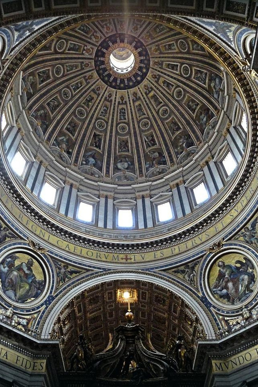 Rome: St. Peter's Basilica Tour - Inside the Basilica: Pietà, Baldachin, mosaics, and the big ideas